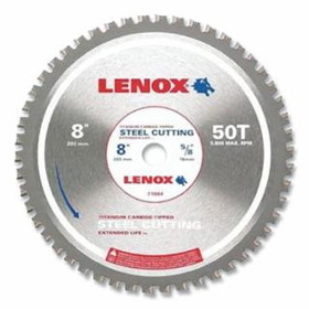 Lenox 433-21884ST800050CT Circular Saw St800050Ct8" X 50 Steel
