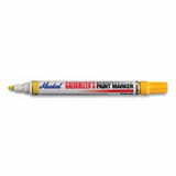 Markal 28786 Galvanizer's Removable Paint Marker, Yellow, Medium Tip, Bullet
