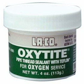 Markal 434-42805 Oxytite Pipe Thread Sealants, Jar, White