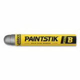 Markal 80233 Paintstik Original B Solid Paint Marker, 0.66 In Dia, 4.75 In L, Silver