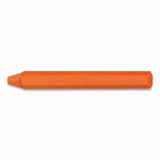 Markal 82336 Scan-It® Plus Fluorescent Crayon, 11/16 in dia/Round/Medium, 4.75 in L, Orange Sherbet, 12 MKR/DOZ
