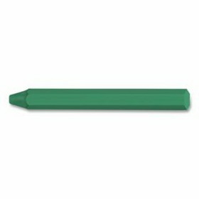 Markal 82341 Scan-It&#174; Plus Fluorescent Crayon, 1/2 in dia/Hex/Medium, 4.75 in L, Emerald Green, 12 MKR/BX