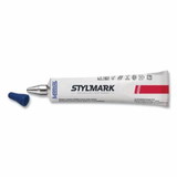 Markal 96644 STYLMARK® Tube Marker, Blue, 5/64 in Tip, Metal-Ball Tip