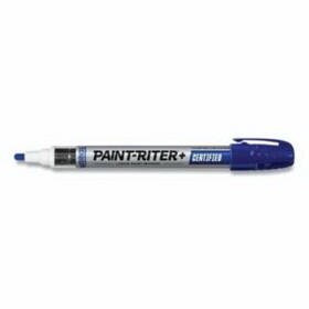 Markal 96884 Paint-Riter+ Certified Liquid Paint Marker, Blue, 1/8 in Tip, Medium