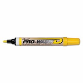 Markal 434-97011 Pro Wash D Yellow Marker