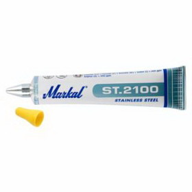 Nissen By Markal 97161 St.2100 Tube Markers, 1/8 In Tip, Metal Ball Tip, Yellow