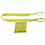 Liftex  EE291X3ND Pro-Edge&#174; Web Sling, Eye and Eye, Polyester, 1 in W x 3 ft L, 2-Ply, w/Flat, Yellow, Price/1 EA