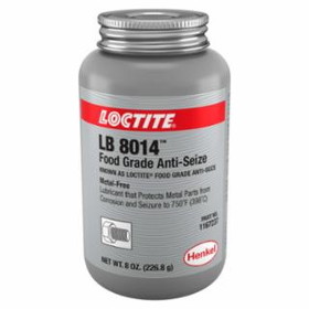 Loctite 442-1167237 Food Grade Anti-Seize Metal-Free 8 Oz  Brush Top