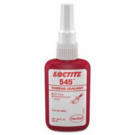 Loctite 442-195662 545 Thread Sealant, Hydraulic/Pneumatic Fittings, 250 Ml Bottle, Purple