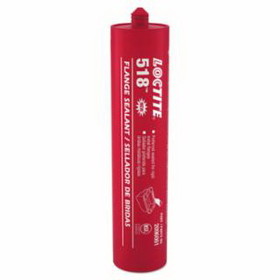 Loctite 442-2096061 518 Gasket Eliminator Flange Sealant, 300 Ml Tube, Red