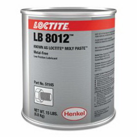 Loctite 442-226801 Lb 8012 Metal-Free Low Friction Lubricant, 15 Lb Can