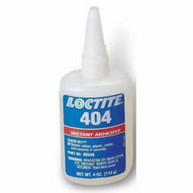 Loctite 442-234044 404 Instant Adhesive, 4 Oz, Bottle, Clear