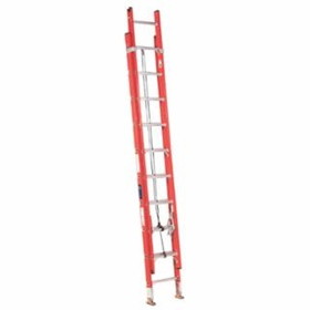 Louisville Ladder 443-FE3220 20' Fiberglass Extensionladder D-Rung