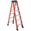 Louisville Ladder 443-FS1410HD Fs1400Hd Series Brute 375 Fiberglass Step Ladder, 10 Ft X 27 7/8 In, 375 Lb Cap., Price/1 EA