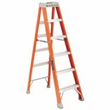 Louisville Ladder 443-FS1504 Fs1500 Series Fiberglass Step Ladder, 4 Ft X 18-7/8 In, 300 Lb Capacity