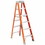 Louisville Ladder 443-FS1504 Fs1500 Series Fiberglass Step Ladder, 4 Ft X 18-7/8 In, 300 Lb Capacity, Price/1 EA