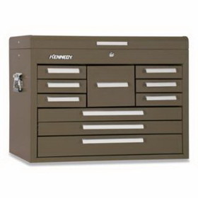 Kennedy 360B Standard Mechanics' Chests, 26 1/8 In X 12 1/16 In X 18 7/8 In, Brown Wrinkle