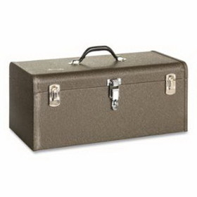 Kennedy 5220B 20 In Portable Tool Box, 1,000 Cubic Inch, 20-1/8 In W, Steel, Brown