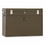Kennedy 52611B 26 In Machinists' Top Chest, 26-3/4 In W X 8-1/2 In D X 18 In H, 3,000 In&#179;, Brown Wrinkle, 11-Drawers, Price/1 EA