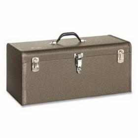 Kennedy K24B 24 " Professional Tool Boxes, 24 1/8"W X 8 5/8"D X 9 3/4"H, Steel, Brown Wrinkle