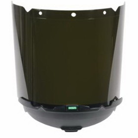 Msa 10115861 V-Gard Accessory System Welding/Cutting/Brazing Visors, Green, 17 1/4" X 8