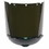 Msa 10115861 V-Gard Accessory System Welding/Cutting/Brazing Visors, Green, 17 1/4" X 8, Price/5 EA