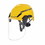 Msa 10194795 V-Gard H1 Safety Helmet, Fas-Trac Iii Pivot Ratchet, Novent, Yellow, Price/1 EA