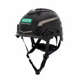 Msa 10194798 V-Gard H1 Safety Helmet, Fas-Trac Iii Pivot Ratchet, Novent, Black