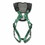 Msa 10205845 V-Form+ Full-Body Harness, Back D-Ring, Tongue Buckle Leg Straps, Standard Size, Price/1 EA