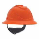 V-Gard C1 10215834 V-Gard® C1™ Hard Hat, Fas-Trac® III 4 Point Ratchet, Vented, Orange