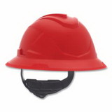V-Gard C1 10215838 V-Gard® C1™ Hard Hat, Fas-Trac® III 4 Point Ratchet, Non-Vented, Red