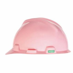 Msa 454-485364 Pink Hard Cap V-Guardw/Starz-On Suspension