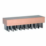 Magnolia Brush 101 Butcher Block Brushes, 7 3/4 In, Tempered Steel Wire