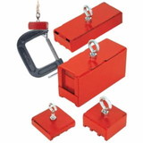 Magnet Source 456-07541 Heavy Duty Magnetic Base100Lb Pull Red