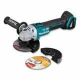 Makita XAG09Z 18 V LXT® Lithium-Ion Brushless Cordless Cut-Off Angle Grinder, With Electric Brake, 5 in dia, 8500 RPM