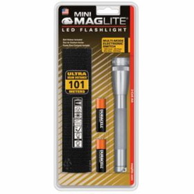 Mag-Lite 459-SP2209H 2 Cell Aa Mini Magliteled W/Holster-Gray