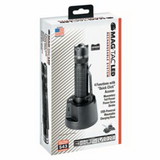 Mag-Lite TRM1RA4 Mag-Tac Led Rechargeable Flashlight System, Crown Bezel, Black, 543 Lumens