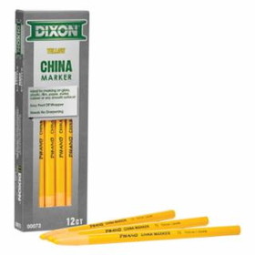 Dixon Ticonderoga 464-00073 73 Yellow Phano China Marker