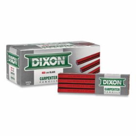 Dixon Ticonderoga 464-19973 7" Hard Lead Flat Carpenter Pencil 997-H