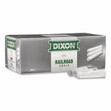DIXON TICONDEROGA 88819 Railroad Chalk, 4 in, White