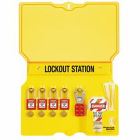 Master Lock 470-1482BP410 Safety Series Lockout Stations With Key Registration Card, 16 In, Zenex Thermpls