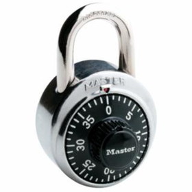 Master Lock 470-1500D 3 Digit Dialing Combpadlock Ss