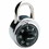 Master Lock 470-1500D 3 Digit Dialing Combpadlock Ss, Price/6 EA