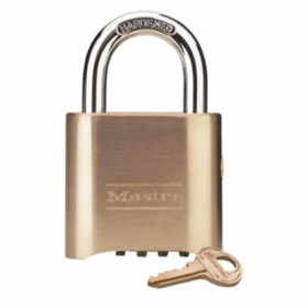 Master Lock 470-176 Brass Reset Combo Lock Key Override Key Sold Sep