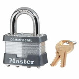 Master Lock 470-1DLJCOM 1-3/4In Wide Laminated Pdlk W/ 2-1/2In Shackle