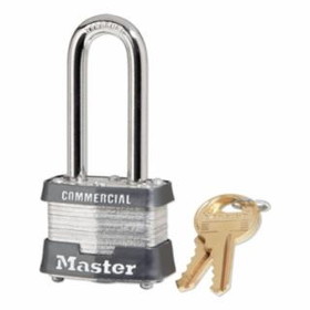 Master Lock 470-3KALH-2168 1-9/16 Inch Laminated Steel Padlock; Key 2168