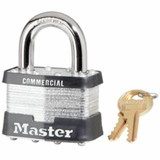 Master Lock 470-5DCOM 4 Pin Tumbler Safety Padlock Keyed Different