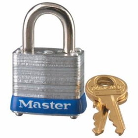 Master Lock 470-7KA-P102 4 Pin Tumbler Pad Lock Keyed Alike