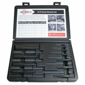 Mayhew Tools 479-37345 10 Piece Screw Extractorset W/ Case