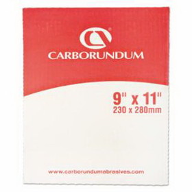 CARBORUNDUM 05539529357 Carborundum Aluminum Oxide Resin Cloth Sheets, Aluminum Oxide Cloth, P180